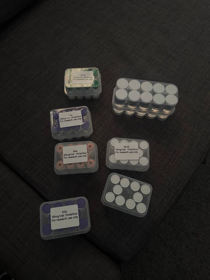 A buyer's landed BBA Peptides order