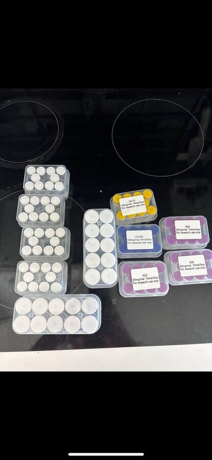 A buyer's landed BBA Peptides order