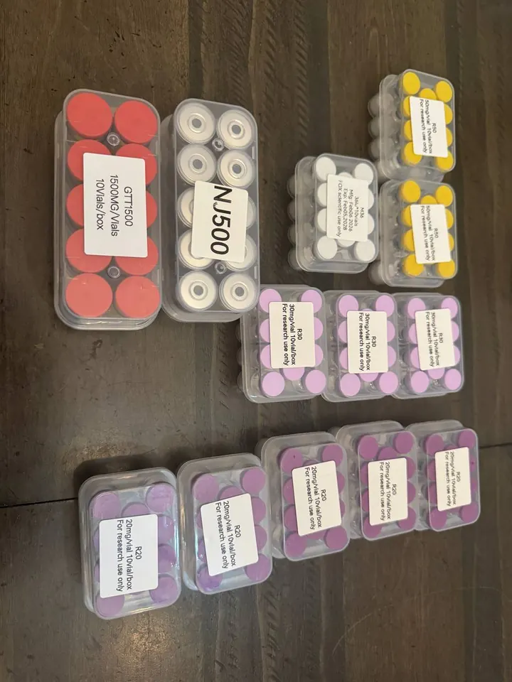 Sprayn92's landed BBA Peptides order