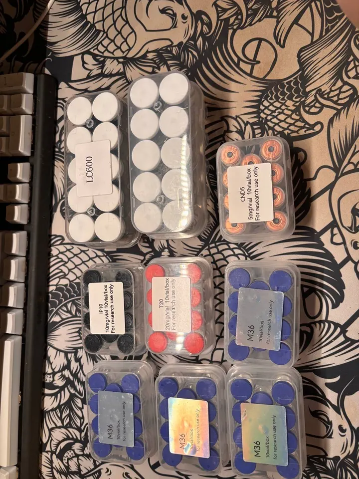 Lediglicher's landed BBA Peptides order